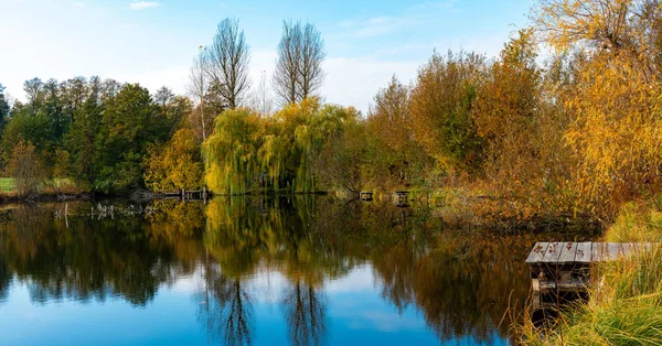 sonbahar manzara ve Berlin çevresinde