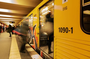 Subway in Berlin, Almanya