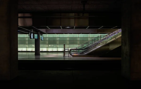 Ροροτρίπ είμαι Bahnsteig — Φωτογραφία Αρχείου