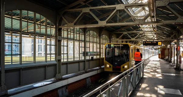 Stations for subway and train in berlin, germany — Stock Photo, Image