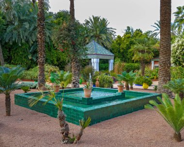 marakeş Garten içinde kleiner
