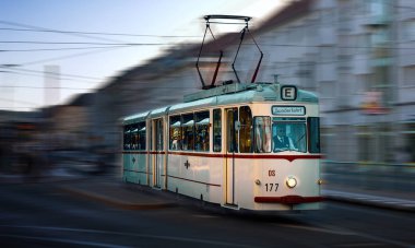 Potsdam 'da nostaljik tramvay