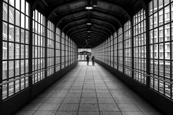 Bahnhof Friedrichstrasse em Berlim — Fotografia de Stock