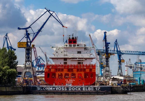 Dock Elbe 17 — 图库照片