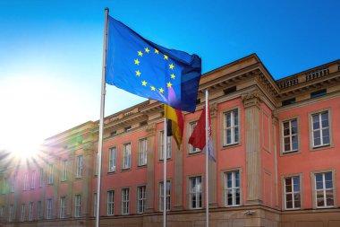 Europaflagge Potsdamer Landtag