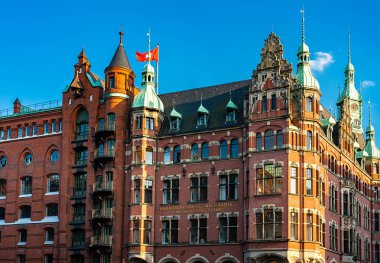 hamburger Speicherstadt tarihi mülkiyet ve eski ticaret evi