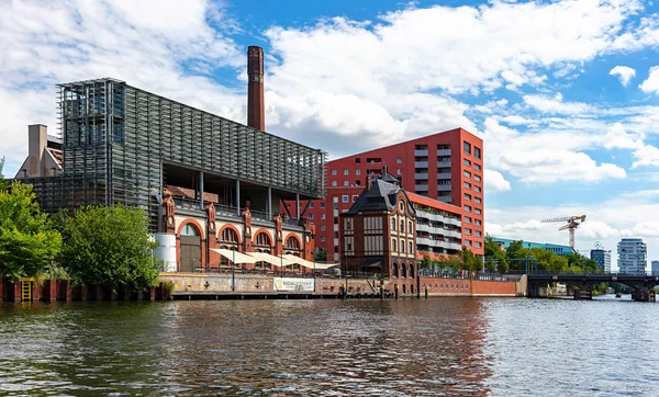 The building of the technical house Radial System on the Spree in the district Trepwto and Lichtenberg in Berlin, Germany — Stock Photo, Image