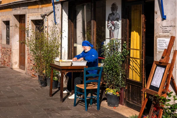 lagün şehri venedik, İtalya'da insanlar ve turistik mekanlar