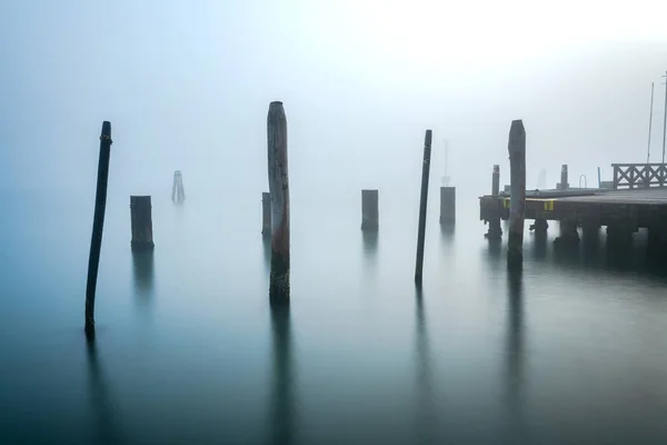 Nebel am See — Foto Stock