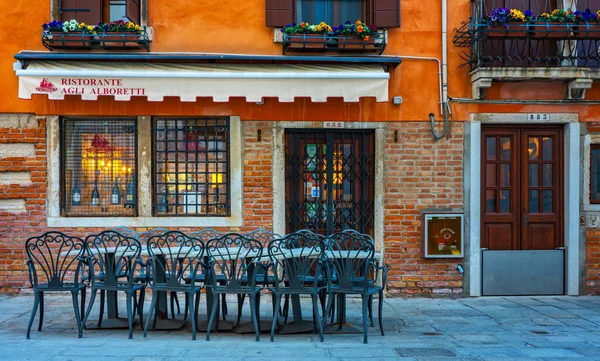 Ristorante en Venedig — Foto de Stock
