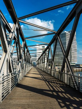 Hamburg'da Magdeburger Bruecke