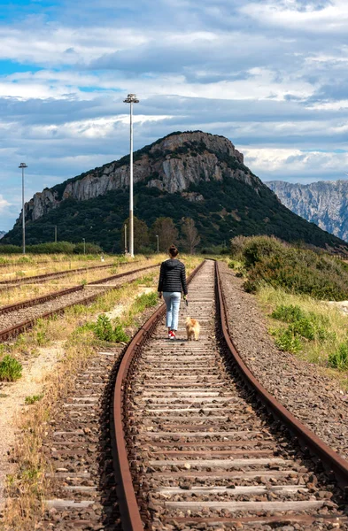 Estou a andar. — Fotografia de Stock