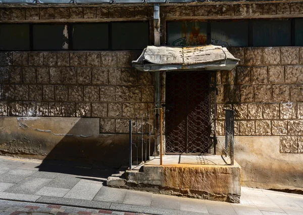 Entrada a una discoteca en stettin, Polonia — Foto de Stock