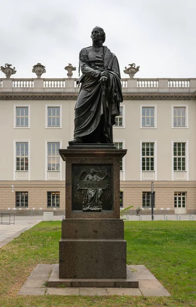 Monument of the Prussian officer Yorck on the Bebelplatz in Berlin, Germany — Stock Photo, Image