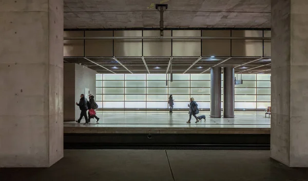 S e u estações de trem em Berlim, Alemanha — Fotografia de Stock