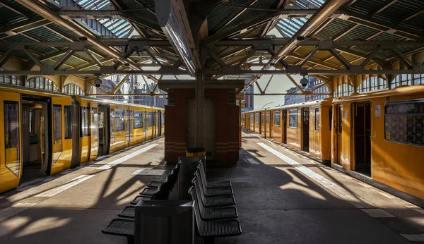 S and U train stations in Berlin, Germany — Stock Photo, Image