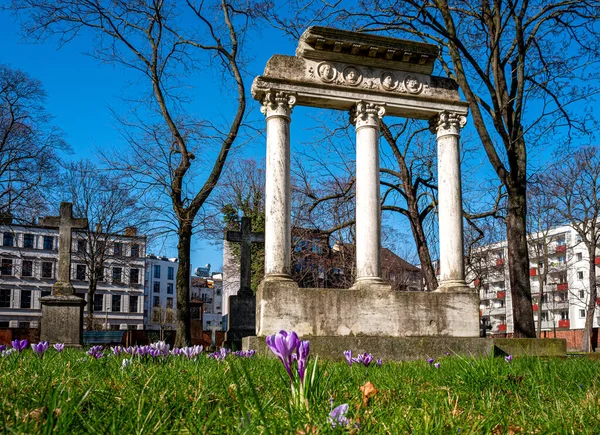 Scenes Garrison Cemetery Downtown Berlin — Stock Photo, Image