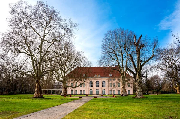 Hrad Park Niederschnhausen Okrese Pankow Berlíně — Stock fotografie