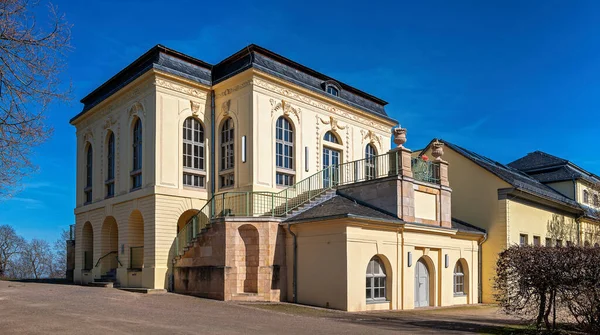 Casa Istorică Ceai Din Parcul Castelului Altenburg Din Thuringia — Fotografie, imagine de stoc