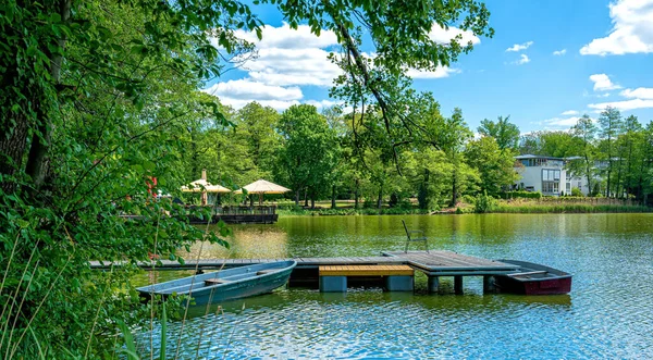 Impressioni Della Riserva Naturale Sul Lago Costanza Birkenwerder Brandeburgo Germania — Foto Stock