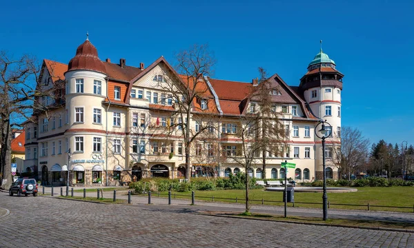 Woonhuizen Mexikoplatz Berlijn Zehlendorf Duitsland — Stockfoto