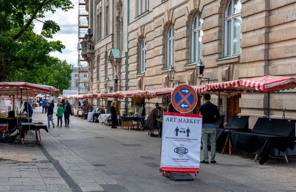 Der Trdelmarkt Deutschen Museum Berlin Mitte — Stock fotografie