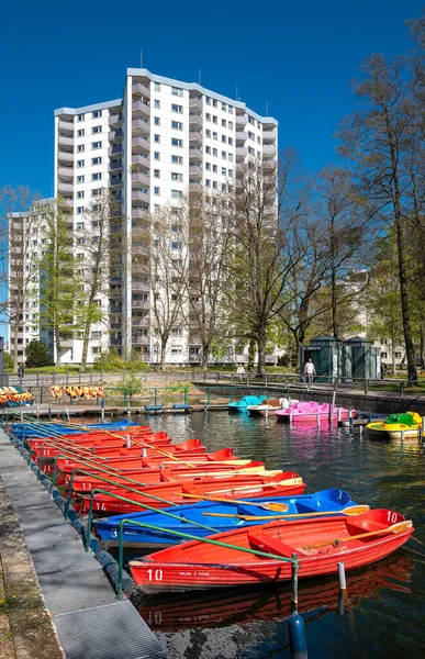 Rote Boote See — Zdjęcie stockowe