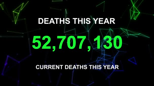 Décès Cette Année Statistiques Mondiales — Video
