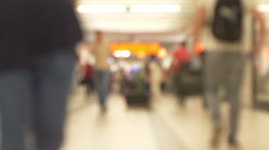 Bulanık insanlar iç City alışveriş merkezi