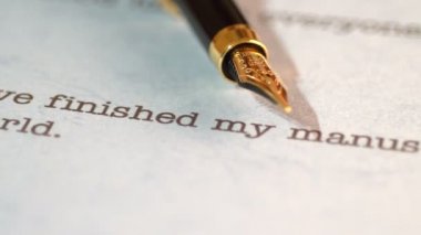 Dolma kalem Yayıncılık harfi