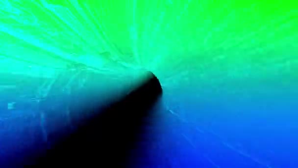 バイナリ データ高速トンネル — ストック動画