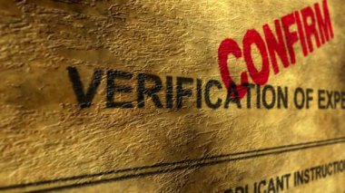 Doğrulama deneyim onaylamak