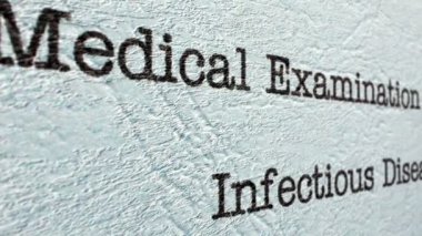 Bulaşıcı hastalık sağlık raporu