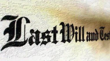 Son arzum ve vasiyetim