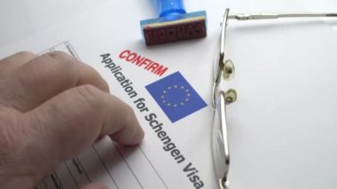 Schengen Vizesi için başvuru Onayla