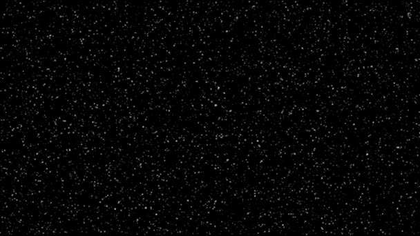Stars background over black — Stock Video