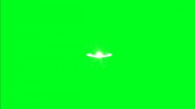 Büyük patlama alanı patlama yeşil ekran üzerinde