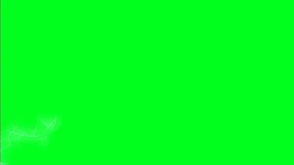 Illuminazioni Sullo Schermo Verde — Video Stock