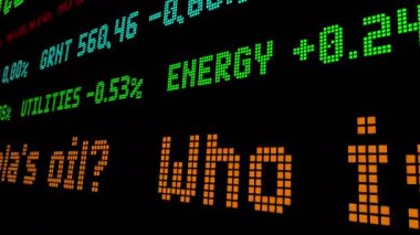 Kim Venezuela petrol stok Ticker satın alıyor