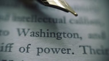 Gizli belge istihbarat raporu Wasington metin odaklanmak
