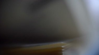 Makro çekimini Görünümde Kağıt Kenarı Yığını