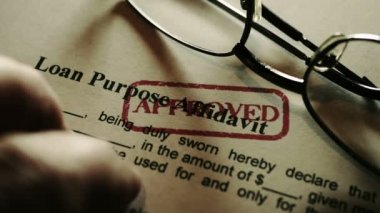 Kredi amaçlı beyan formunda parmak şıklatma