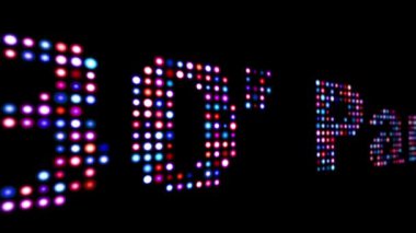 80 'lerin partisi siyah metni izole etti