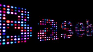 Beyzbol öncülüğündeki metin siyah üzerine izole edildi