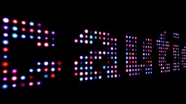 Dikkat yönlendirilmiş metin siyah üzerine izole edildi