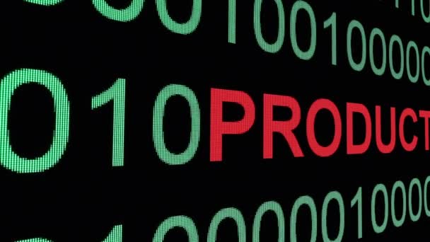 Produits Texte sur les données binaires