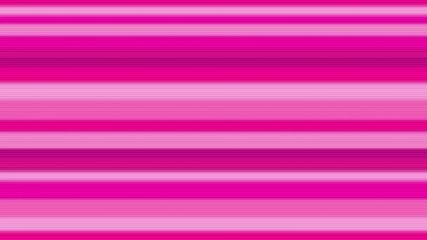 Pink Stripes nieskończony zoom abstrakcyjny film — Wideo stockowe