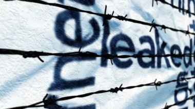 Dikenli tele karşı sızdırılan metin