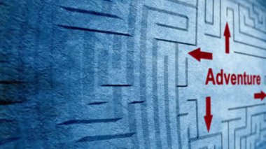 Macera labirenti konsepti