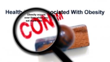 Aşırı kilolu ve obezite kavramı üzerine büyüteç